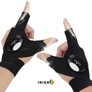 FINGERBEAM Premium LED Lights Waterproof Gloves