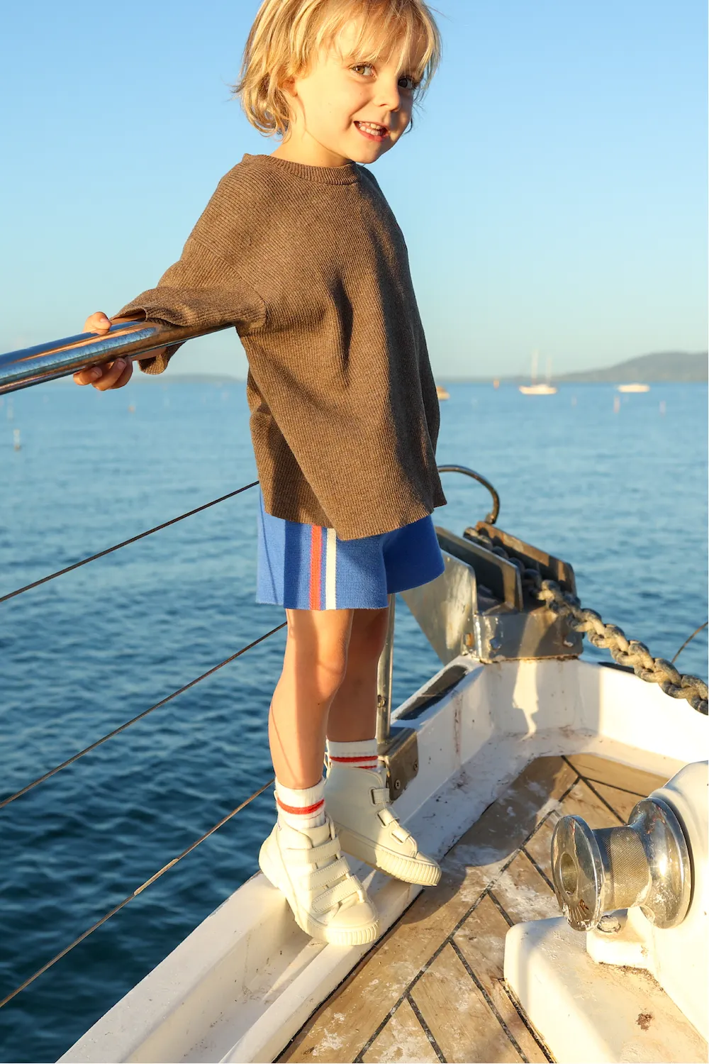 Fishing Club Rib Tee - Mud