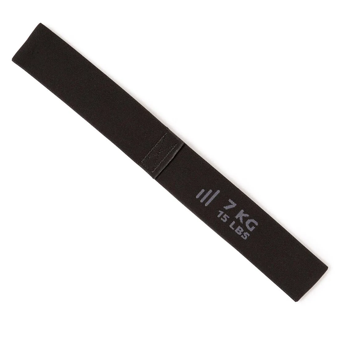 Fitness 7 kg Fabric Mini Resistance Band - Black