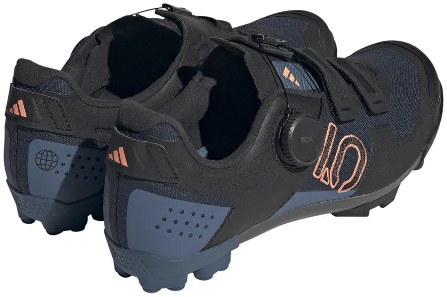 Five Ten Kestrel BOA Mountain Clipless Shoes - Womens Legend Ink/Core BLK/Coral Fusion 9