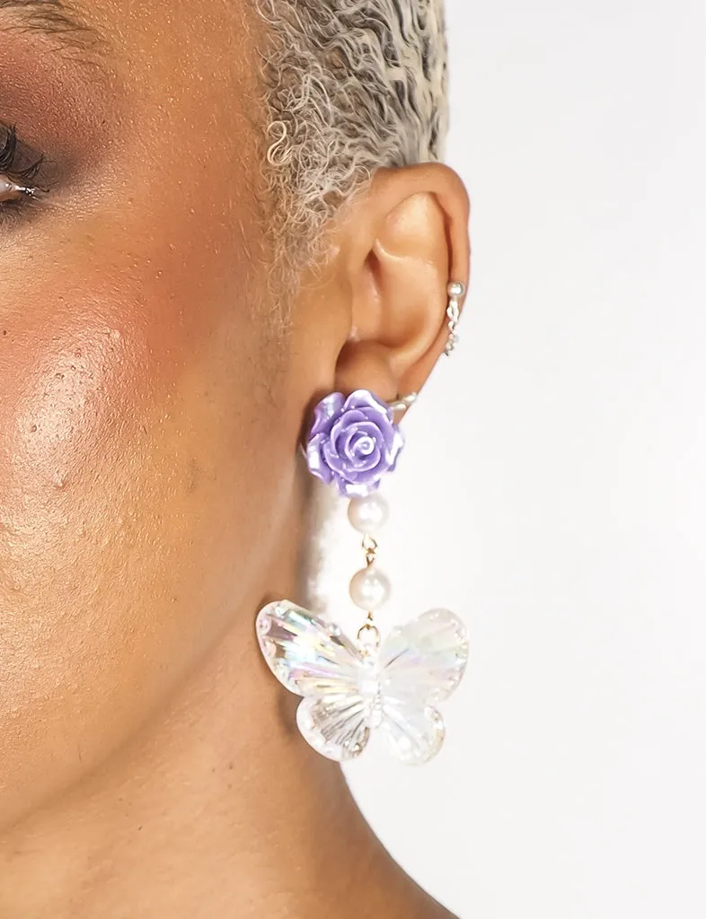 FLOW BUTTERFLY EARRINGS