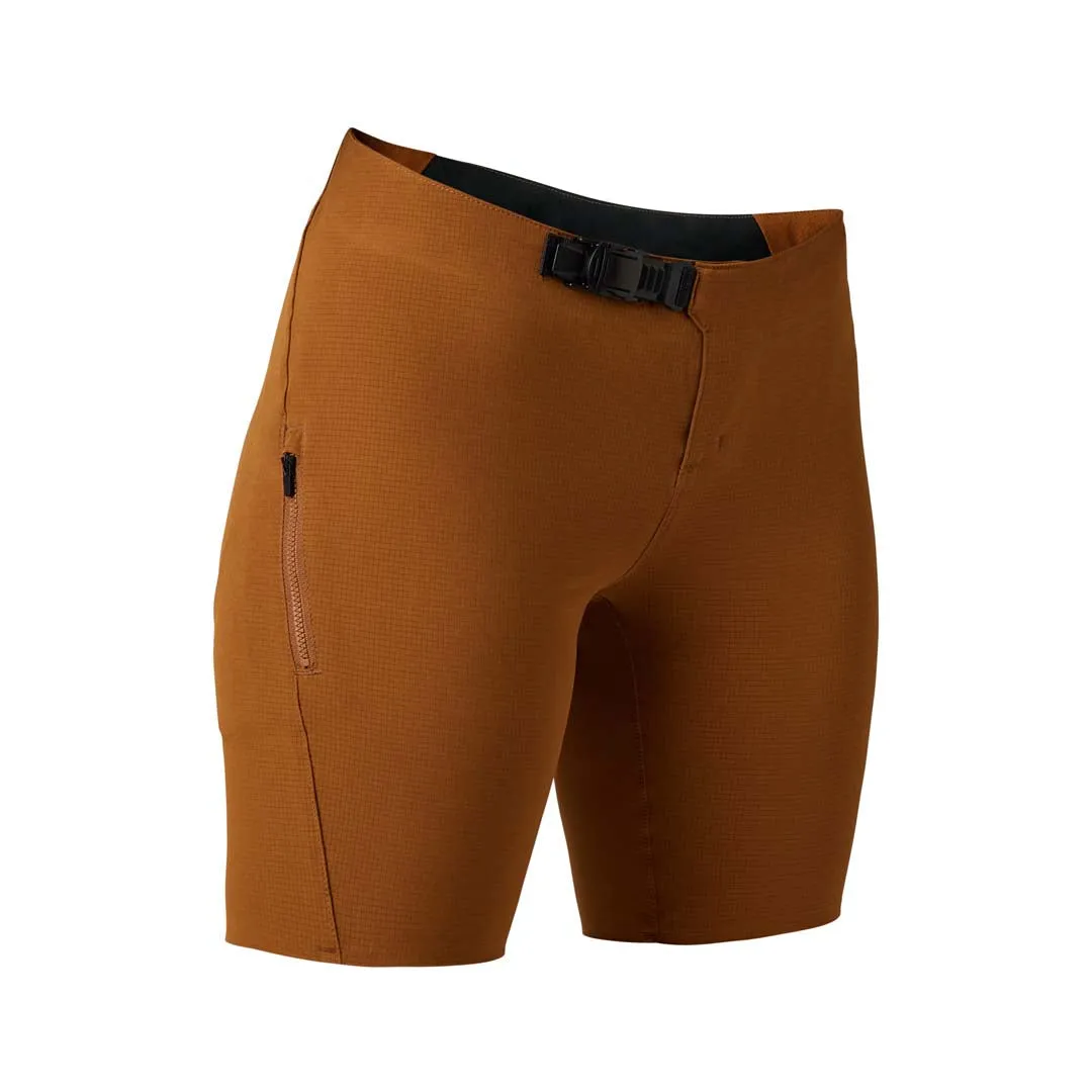 Fox Womens Flexair Ascent With Liner Nutmeg Shorts