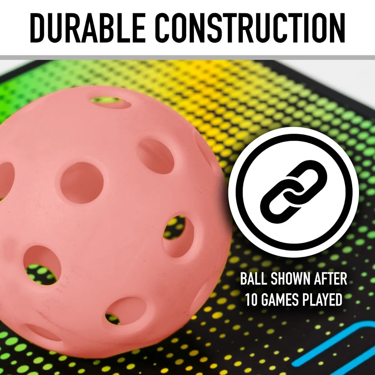 Franklin X-26 Indoor Pickleball Ball (Peach)