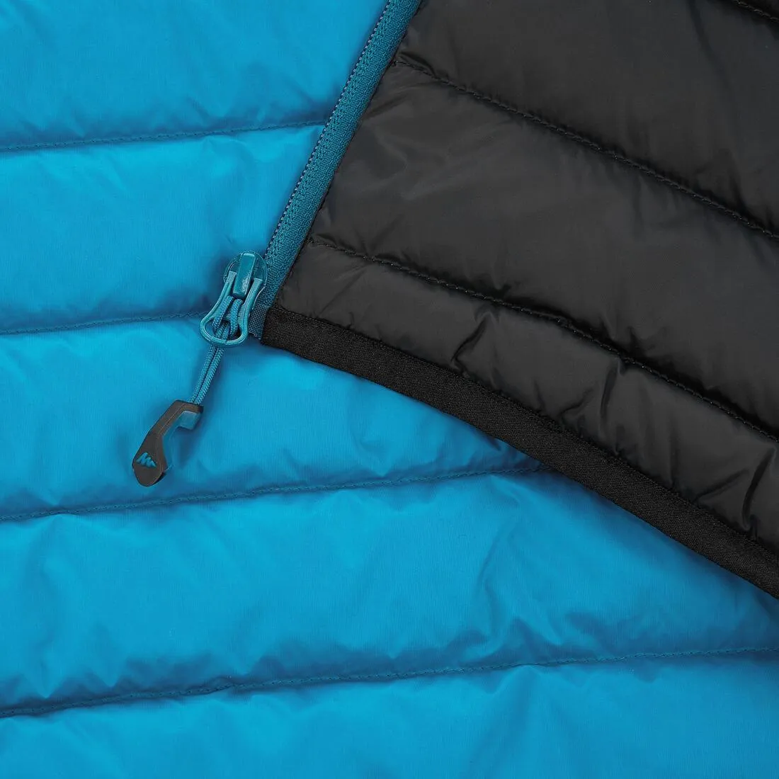 Full Down Men's Hiking Padded Jacket - Black