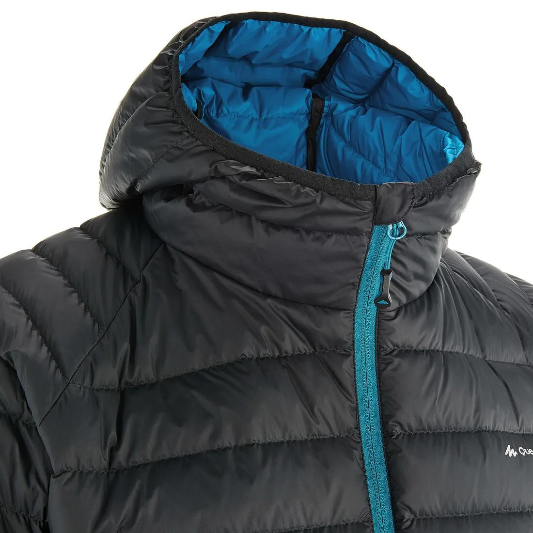 Full Down Men's Hiking Padded Jacket - Black