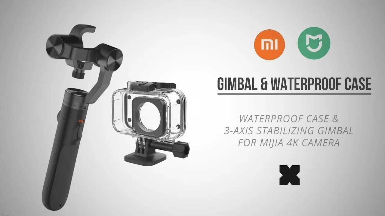 Furper Xiaomi Mijia 4K Action Camera Waterproof Case