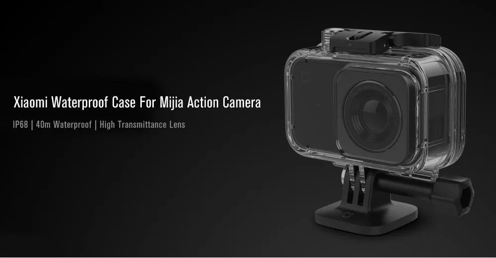 Furper Xiaomi Mijia 4K Action Camera Waterproof Case