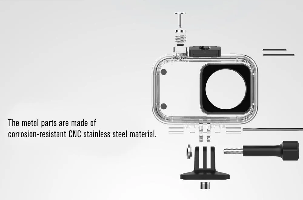 Furper Xiaomi Mijia 4K Action Camera Waterproof Case