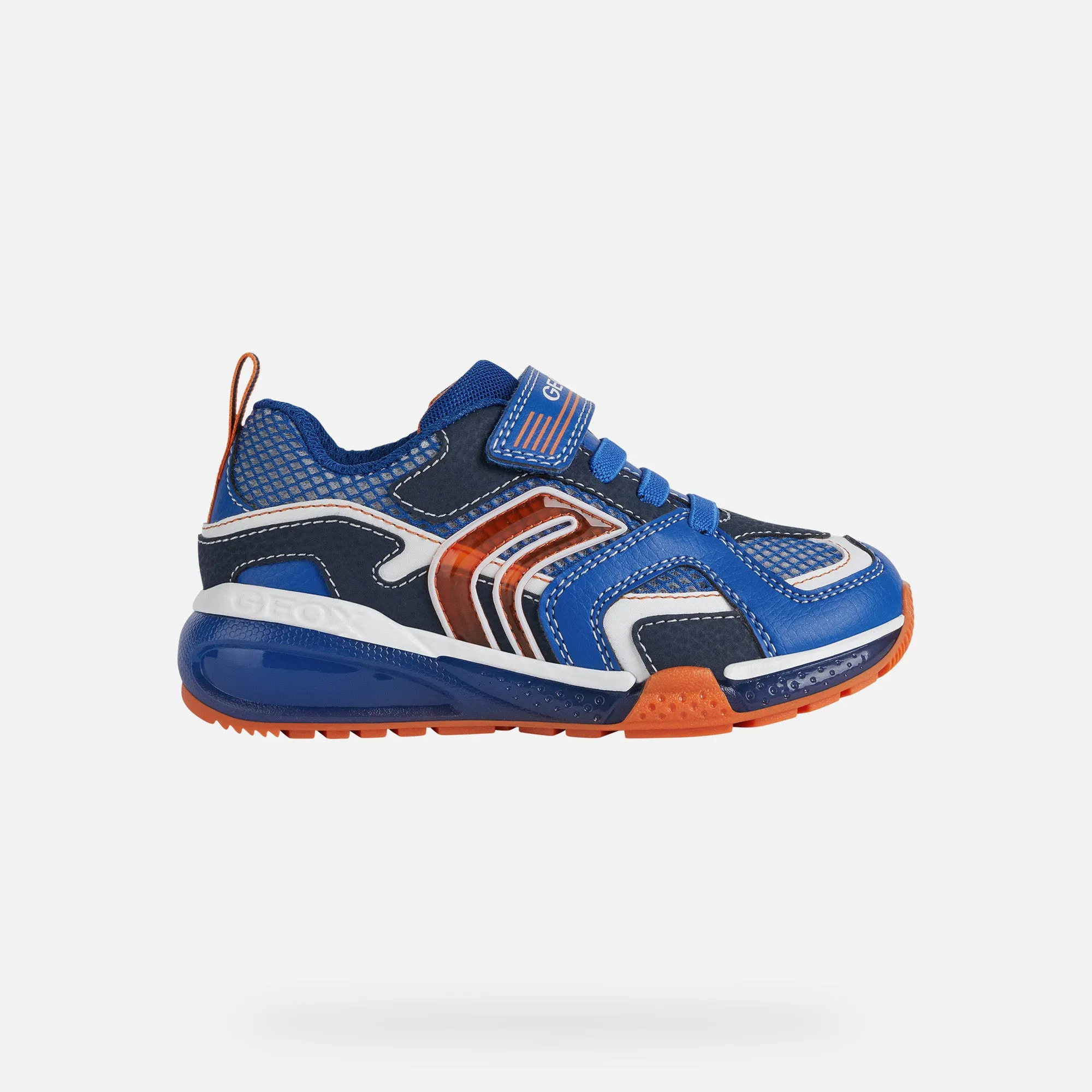 Geox Bayonyc - Light Up Riptape Trainers