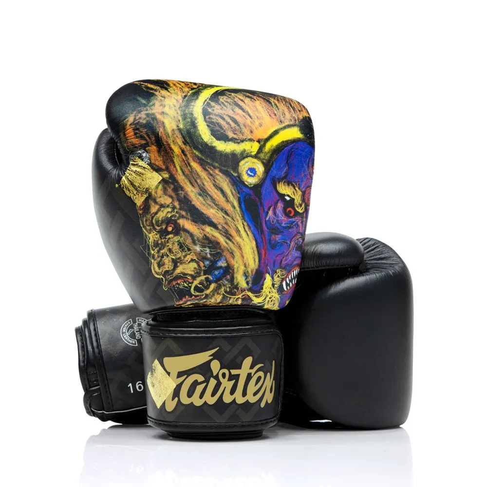 Guantes de boxeo Fairtex BGVPremium Yamantaka - 100%  Microfibra