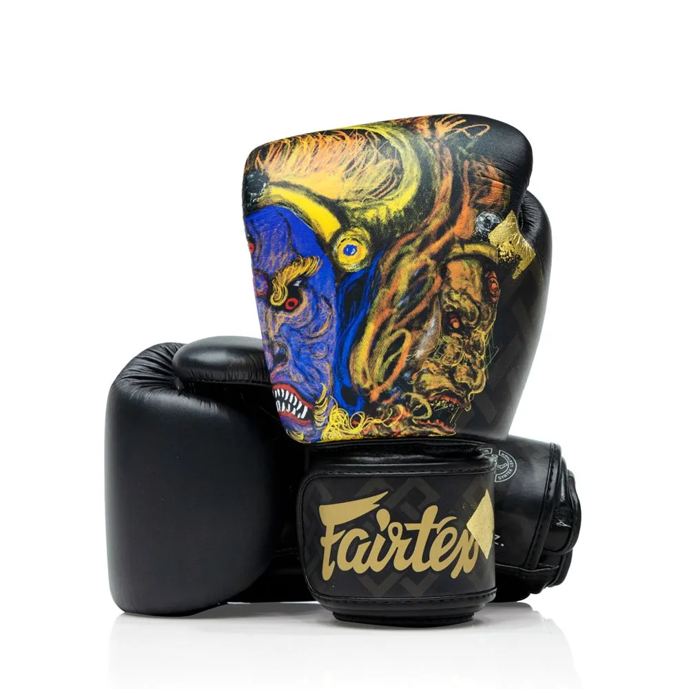 Guantes de boxeo Fairtex BGVPremium Yamantaka - 100%  Microfibra