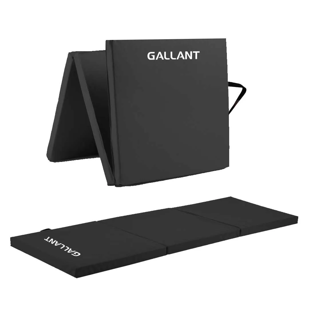 Gymnastics Mat Tri Foldable Exercise Workout Mat - Exercise Mats