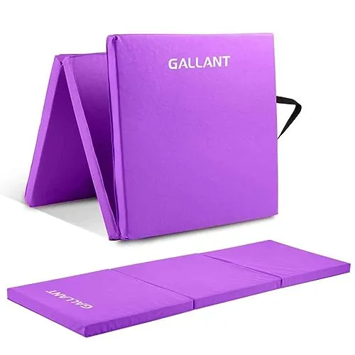 Gymnastics Mat Tri Foldable Exercise Workout Mat - Exercise Mats