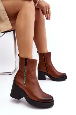 Heel boots
