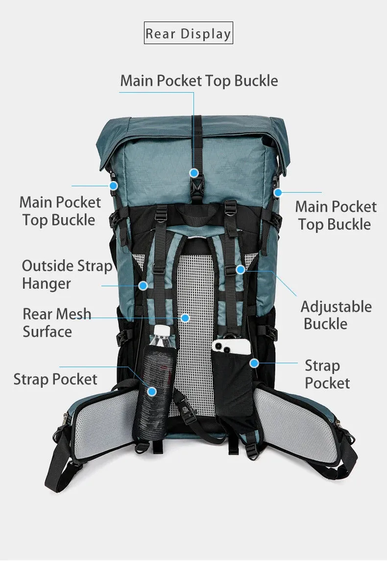 Hiking Backpack 40 10L Waterproof Ultralight