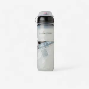 Iceberg Insulated Cycling Water Bottle 650ml - White