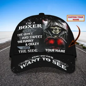 I'm A Boxer - Personalized Name Cap - Loop- T2k-198
