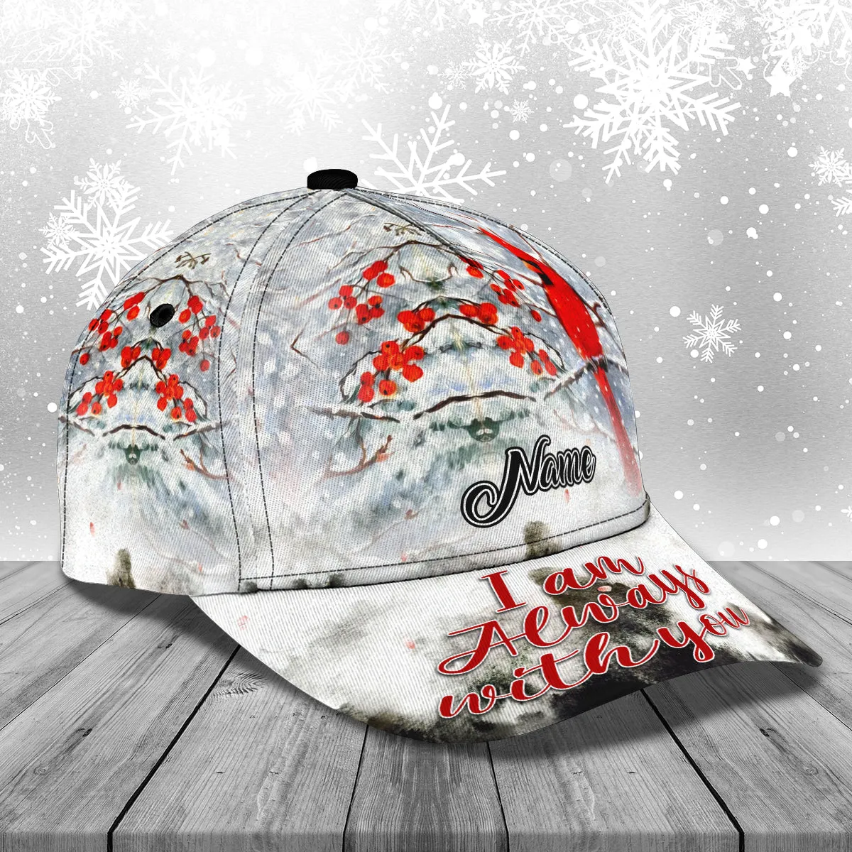 I'm Always With You - Personalized Name Cap - Loop- T2k-206