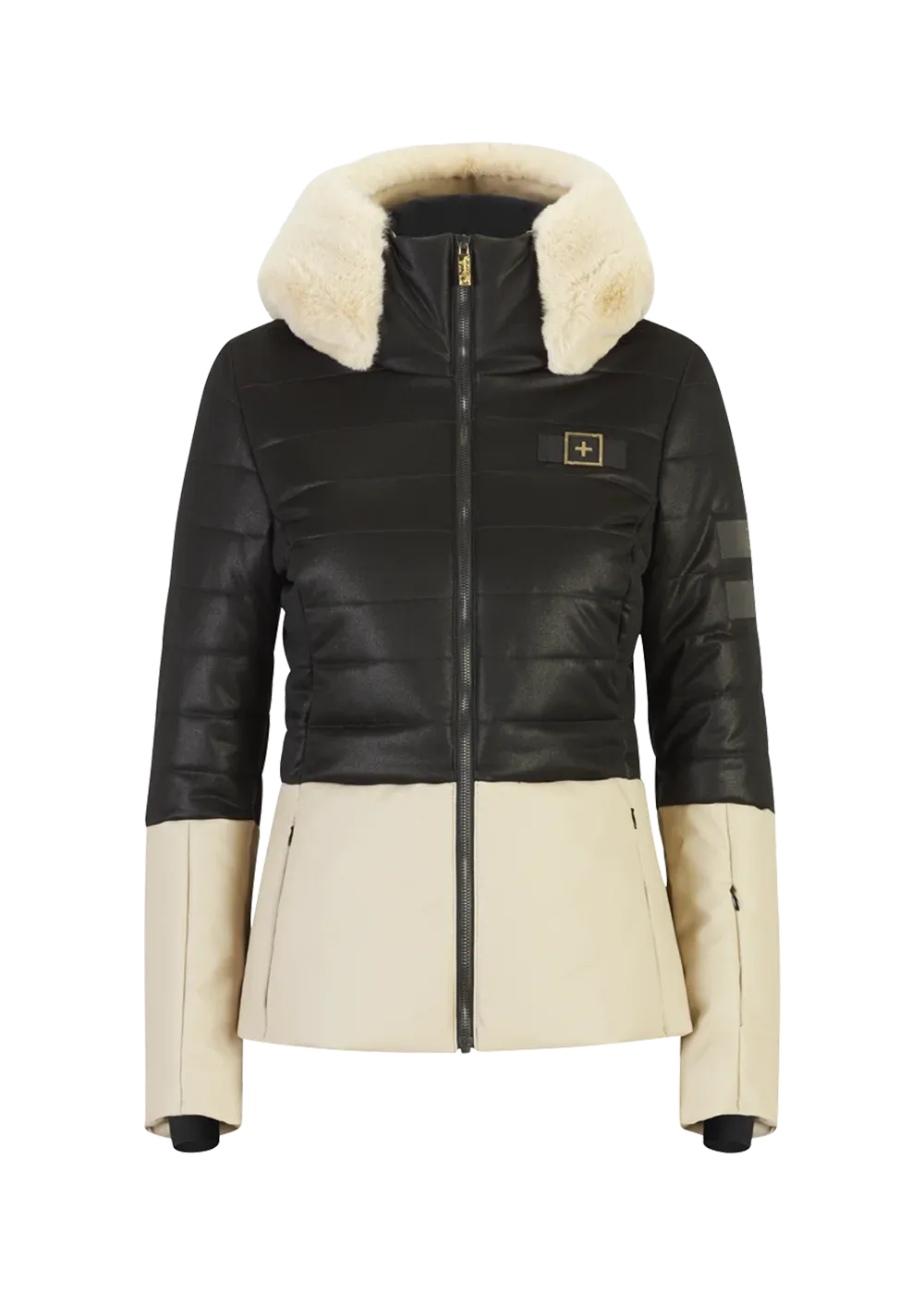 Insulated Ski Jacket Econyl Appleskin W
