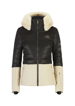 Insulated Ski Jacket Econyl Appleskin W