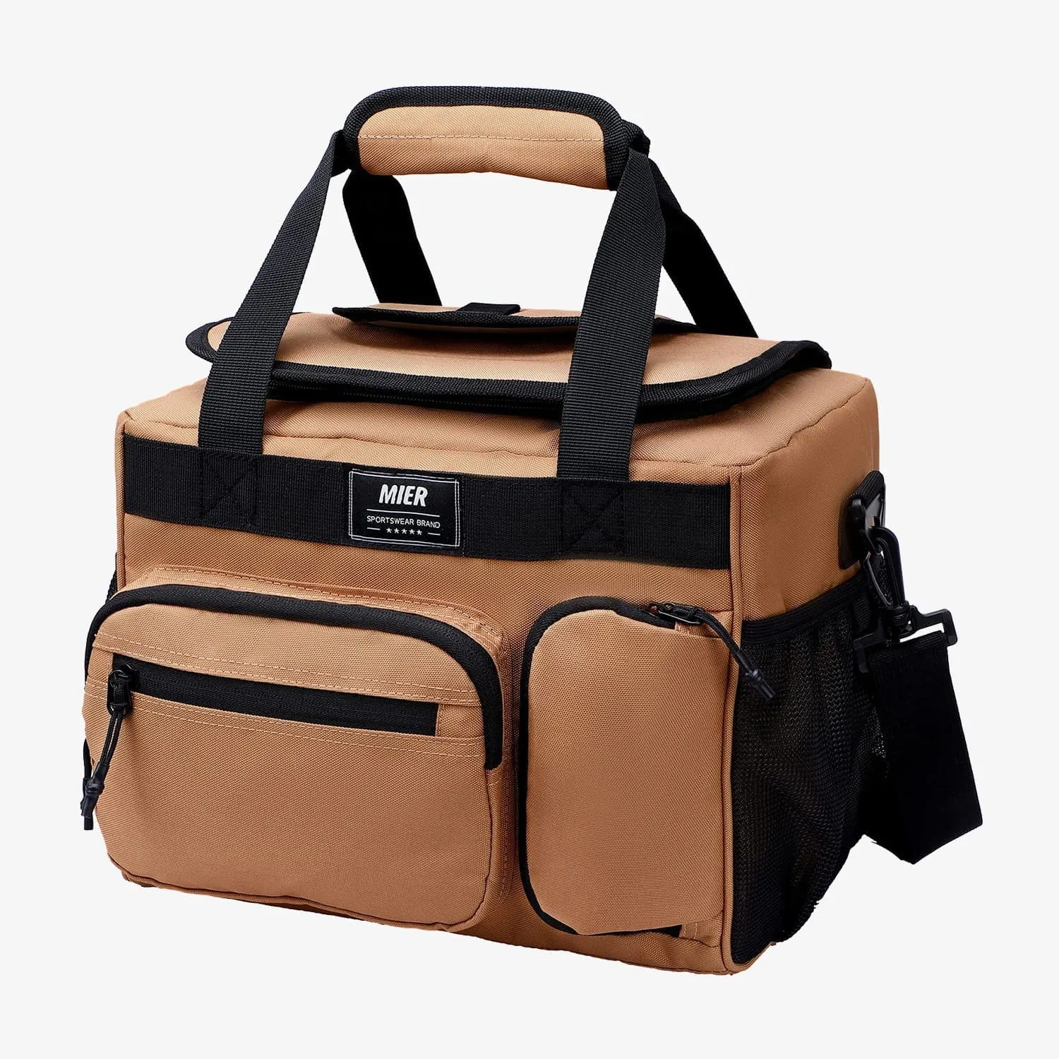 Insulated Soft Cooler Lunch Bag for Men Women, 30Can