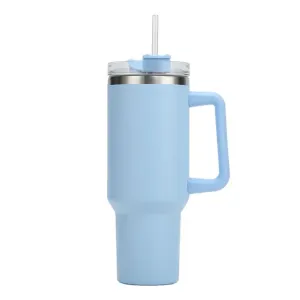 Insulated Stainless Steel 40oz Tumbler Reusable Water Bottle by UM Sports