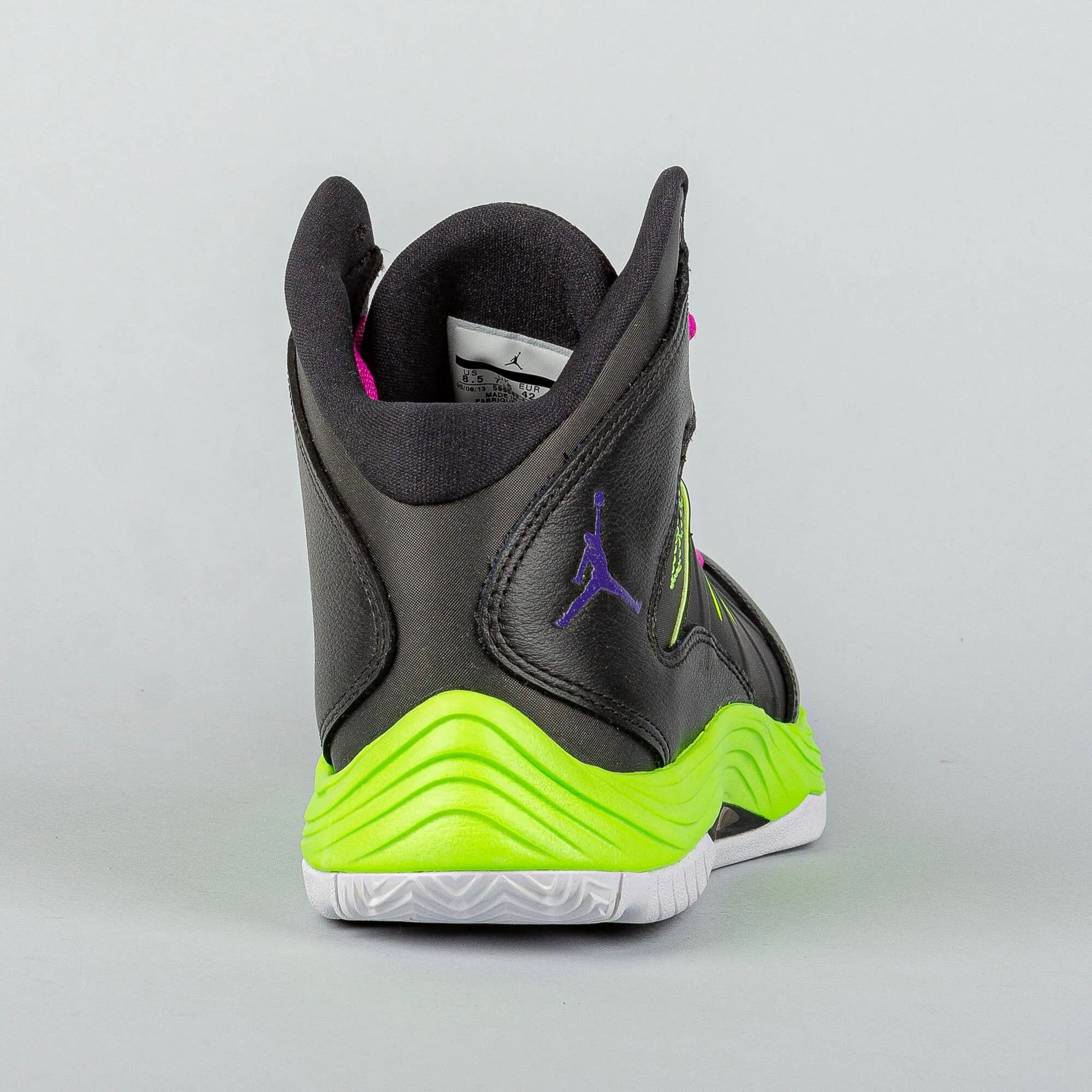 Jordan Prime Fly Black/Purple/Fluo Lime