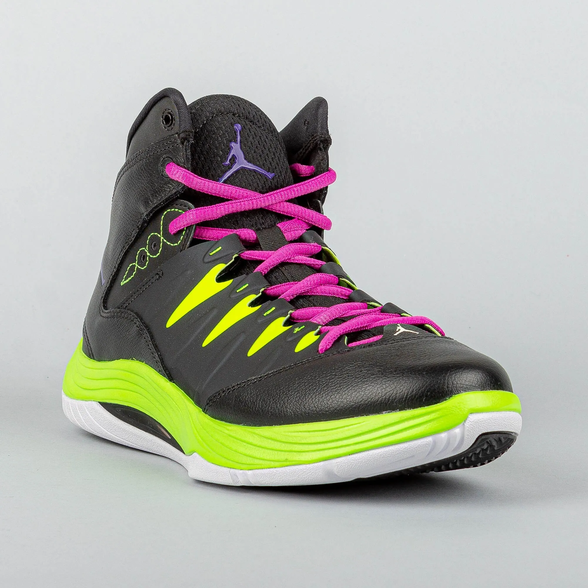 Jordan Prime Fly Black/Purple/Fluo Lime