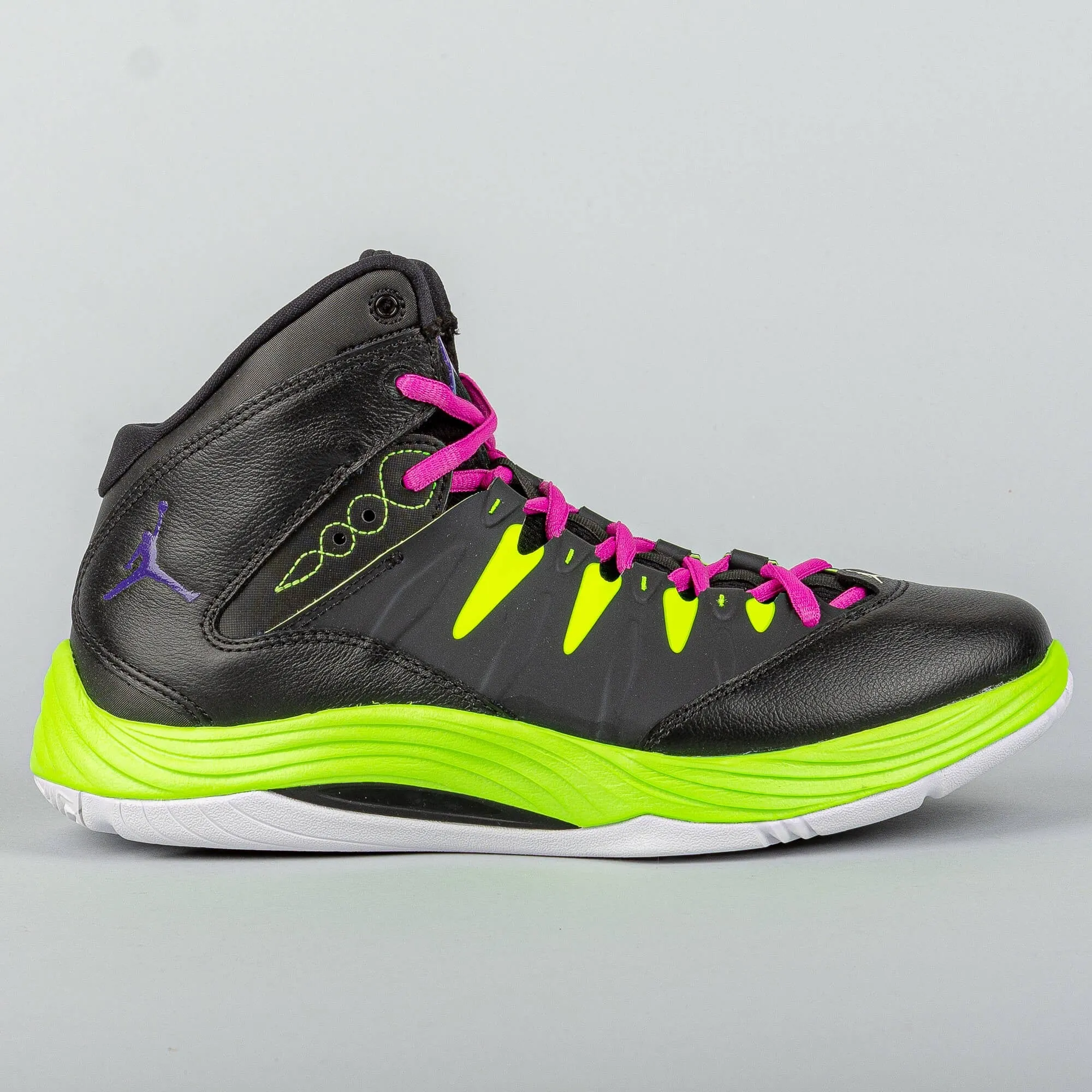 Jordan Prime Fly Black/Purple/Fluo Lime