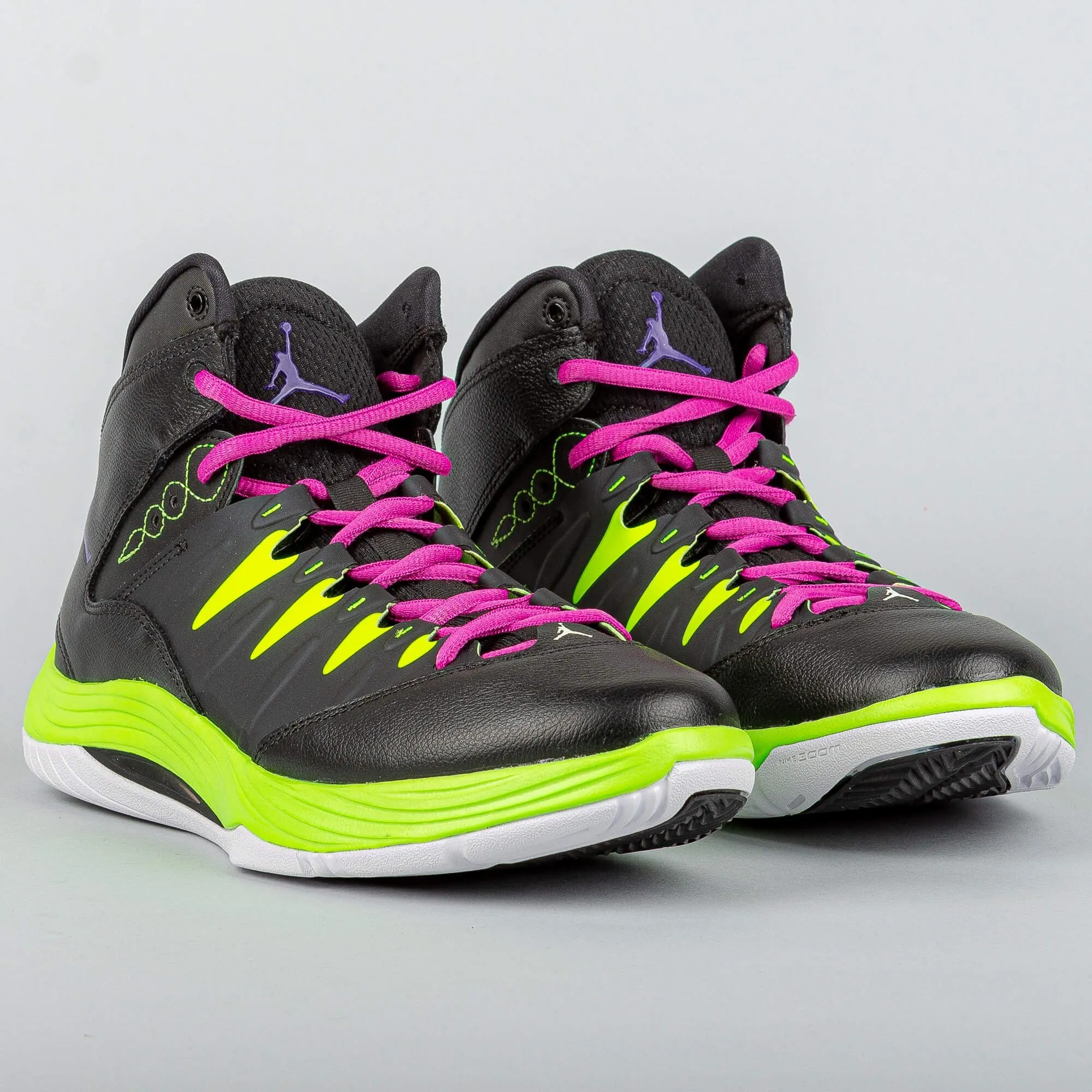 Jordan Prime Fly Black/Purple/Fluo Lime