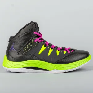 Jordan Prime Fly Black/Purple/Fluo Lime