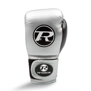 Junior Synthetic Leather Training Glove Silver / Black