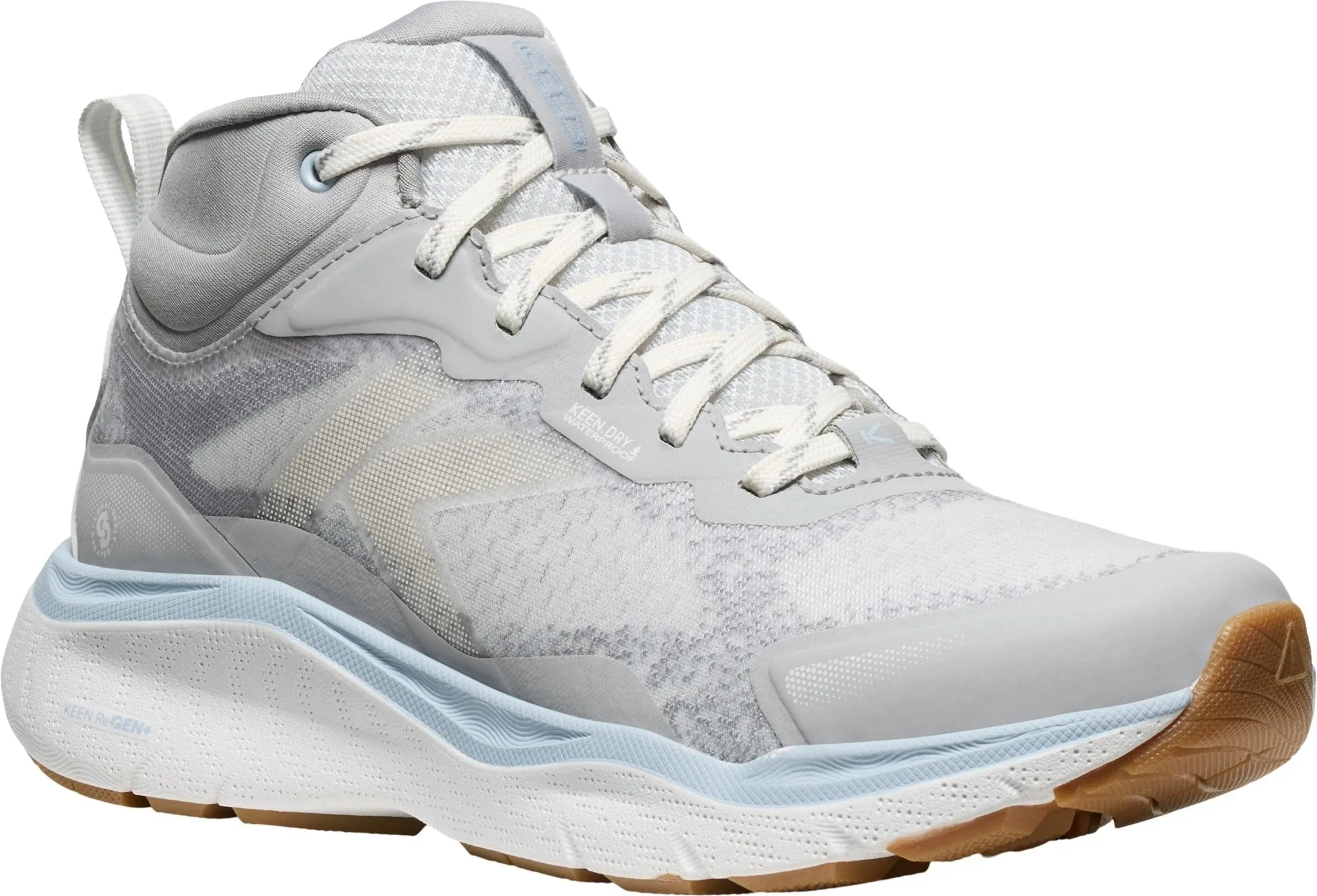 Keen Women's Leiki Waterproof Hiking Boot Vabour/Skyway