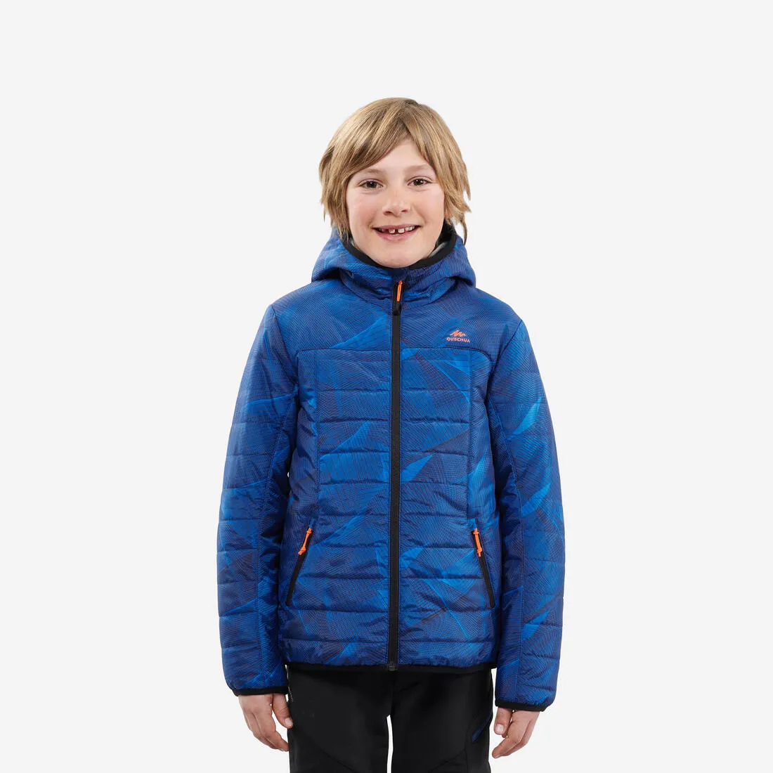 KIDS’ PADDED HIKING JACKET - MH 500 Aged 7-15