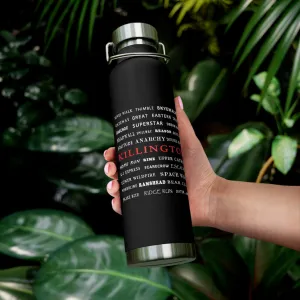 Killington Skiing Trails, Vacuum Insulated Bottle, Skiing Bottle, Skier Gifts