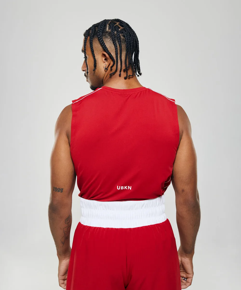 LEGACY Men's Boxing Tank in Competition Red