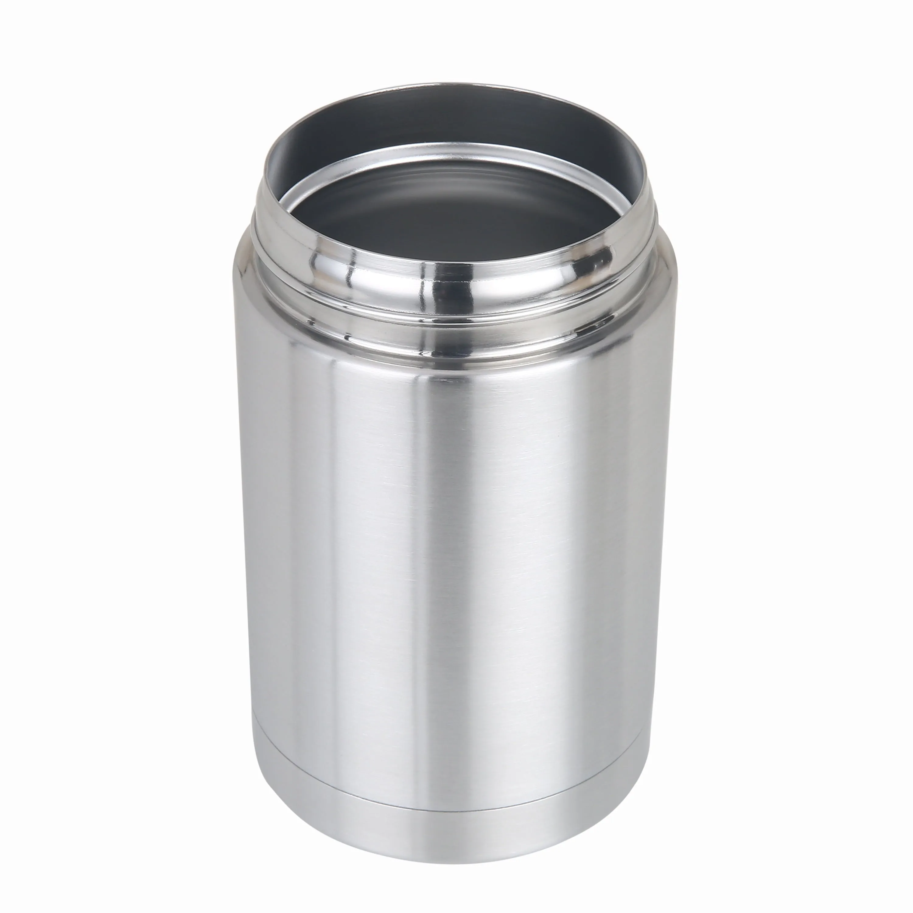 Mainstays 16 oz Insulated Food Jar with No Leak Lid, Stainless Steel