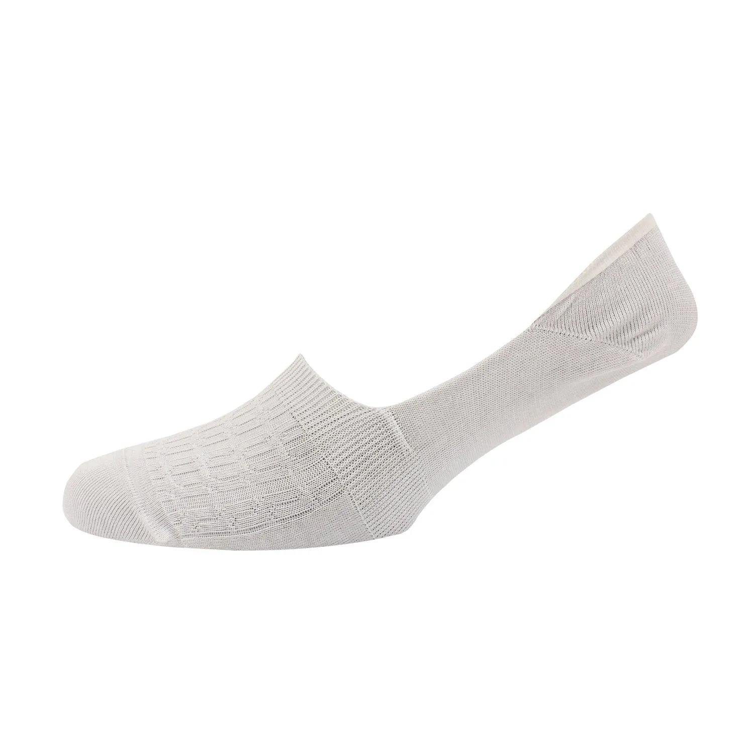 Men's Cable Mercerised Cotton Invisible Socks