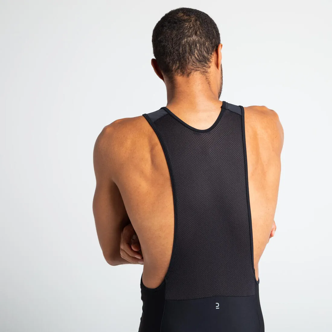 Men's Cycling Bib Shorts RC100 - Black