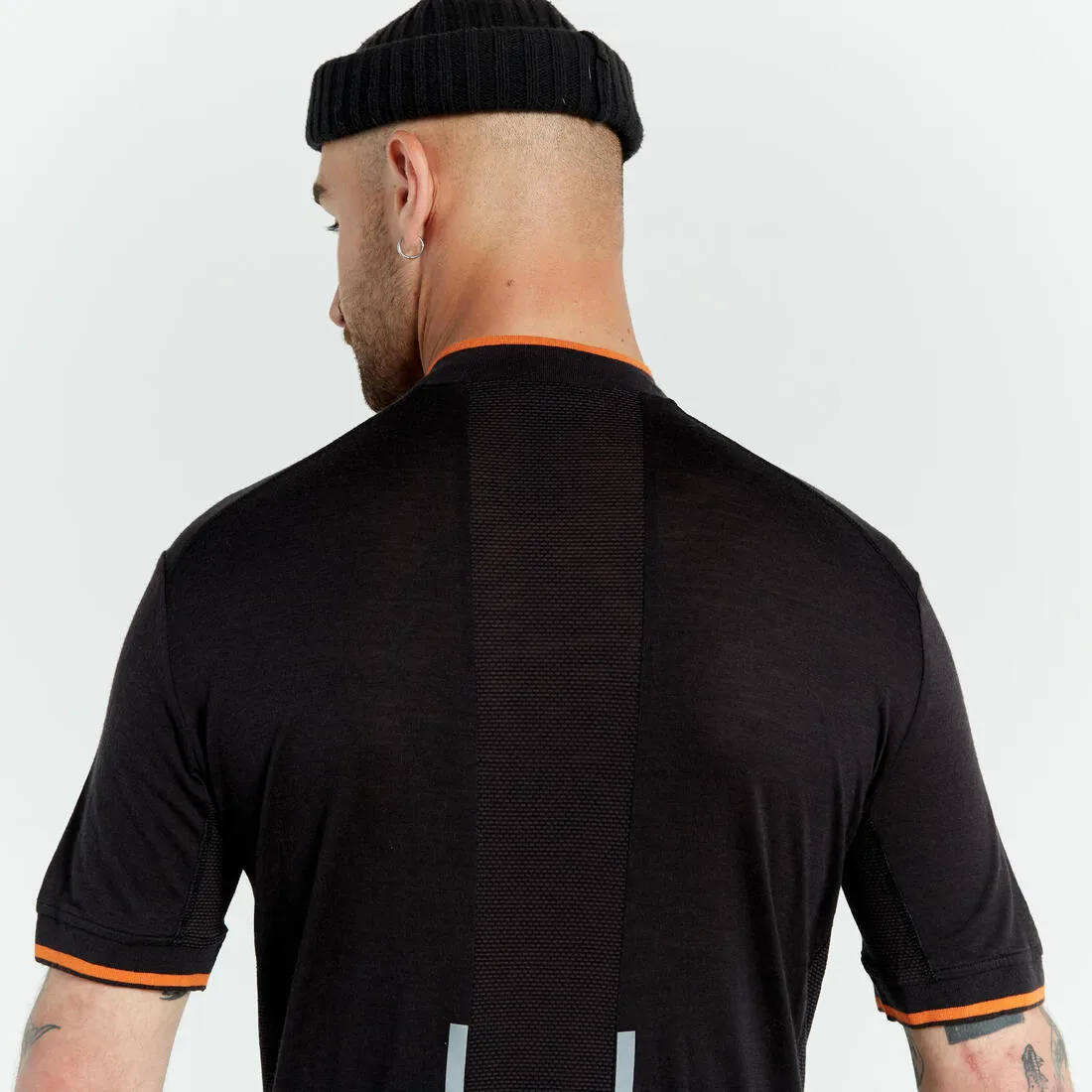 Men's Merino Short-Sleeved Cycling Jersey GRVL900
