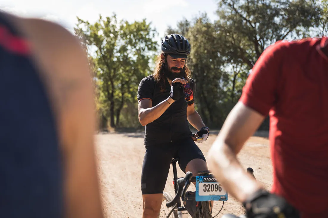 Men's Merino Short-Sleeved Cycling Jersey GRVL900