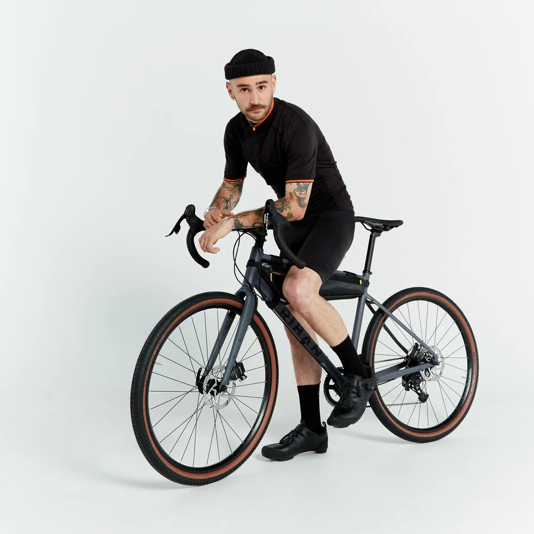 Men's Merino Short-Sleeved Cycling Jersey GRVL900