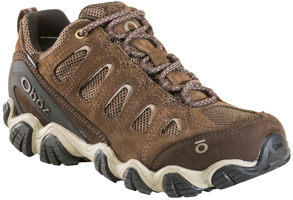 MEN'S OBOZ SAWTOOTH II LOW WATERPROOF | WALNUT