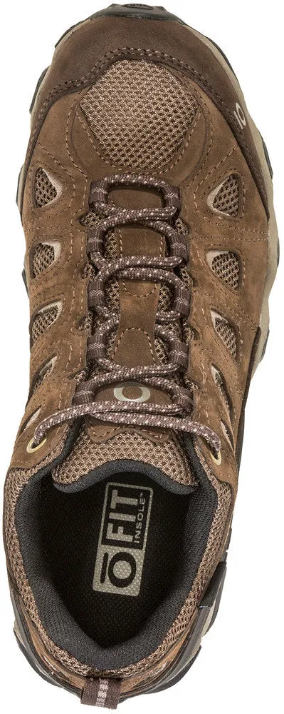 MEN'S OBOZ SAWTOOTH II LOW WATERPROOF | WALNUT