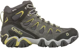 MEN'S OBOZ SAWTOOTH II MID WATERPROOF | DARK SHADOW / WOODBINE GREEN