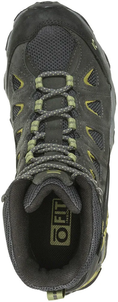MEN'S OBOZ SAWTOOTH II MID WATERPROOF | DARK SHADOW / WOODBINE GREEN