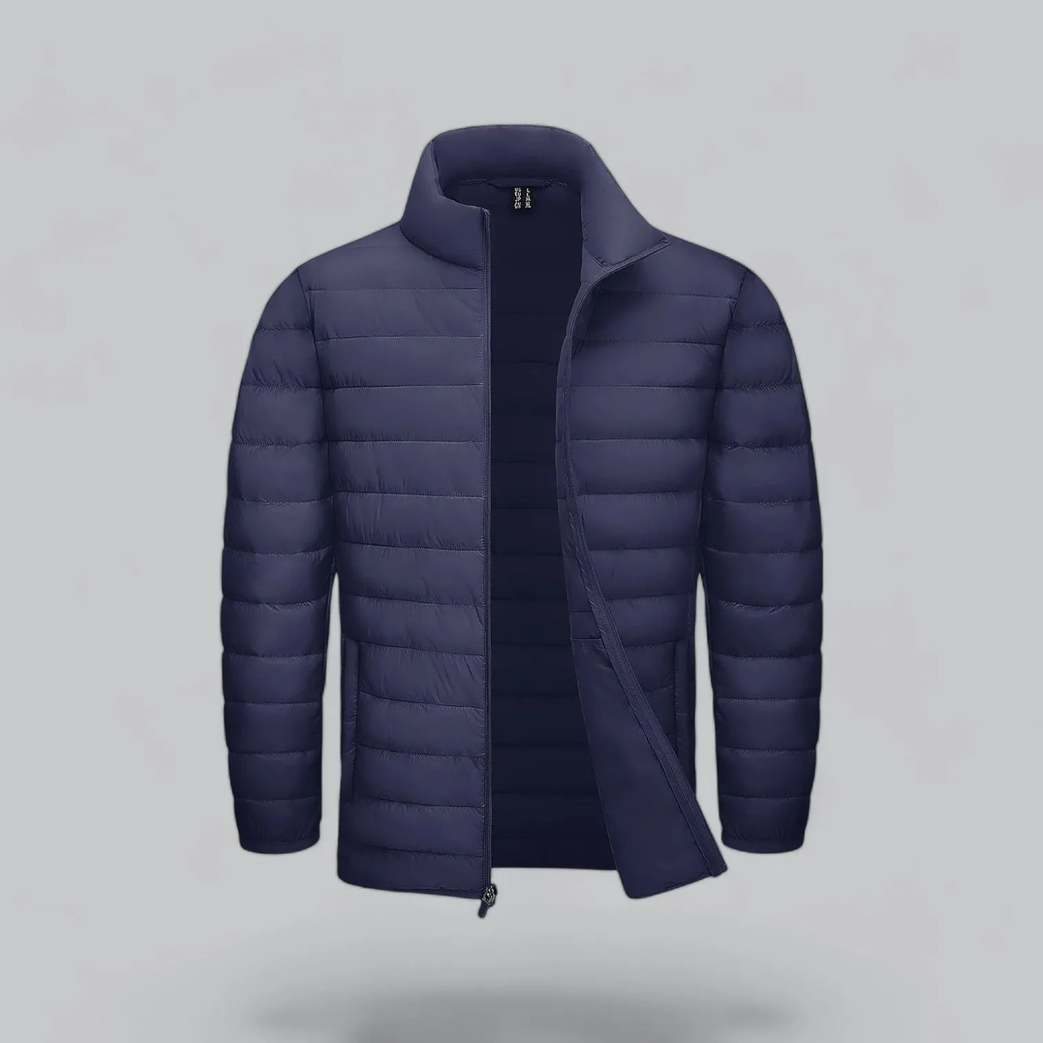 Men's Puffer Windbreaker Jacket | Lightweight, Water-Resistant, Insulated Design for Cold Weather Protection