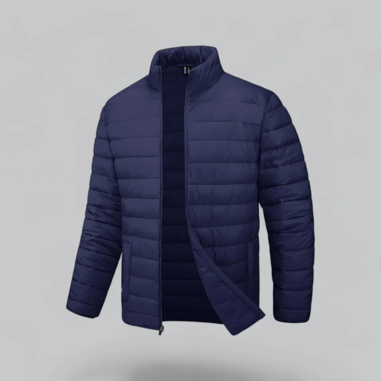 Men's Puffer Windbreaker Jacket | Lightweight, Water-Resistant, Insulated Design for Cold Weather Protection