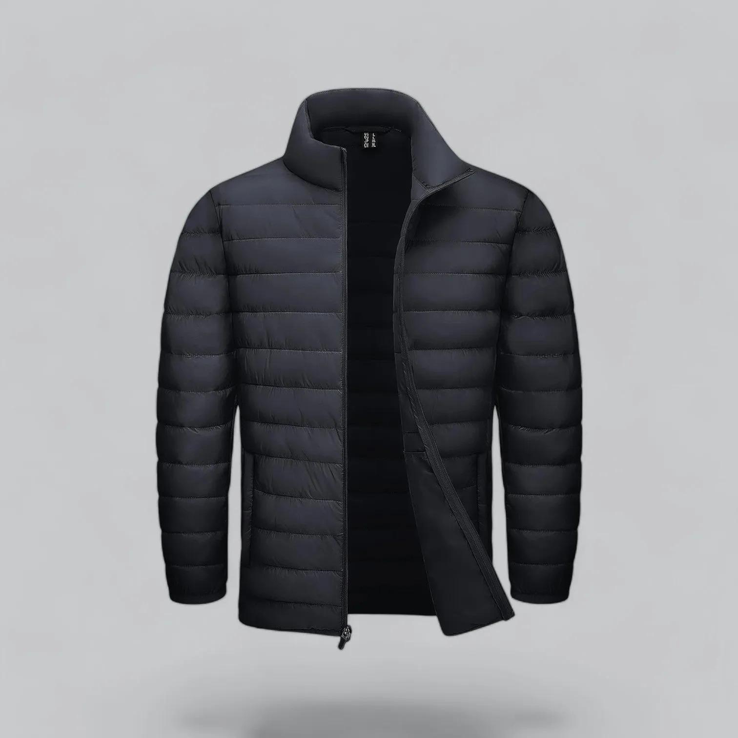 Men's Puffer Windbreaker Jacket | Lightweight, Water-Resistant, Insulated Design for Cold Weather Protection