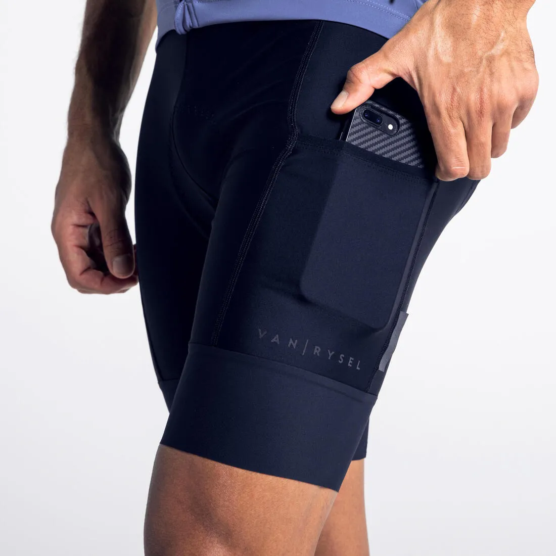 Men's Road Cycling Bibless Shorts RC500